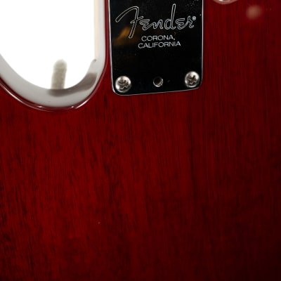 Used 1998 Fender Tele-Sonic w/ Rosewood Fretboard - Crimson Red Transparent - Ser. N8349683 image 11
