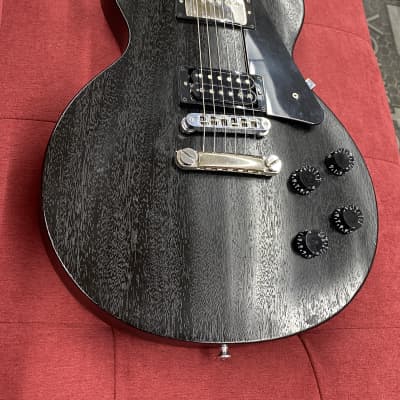 Gibson Les Paul Studio Faded 2009 - Satin Ebony w/ Bare Knuckle Pickups and Case image 4