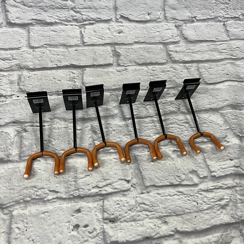 6x Ingles Slatwall Guitar Hangers Reverb