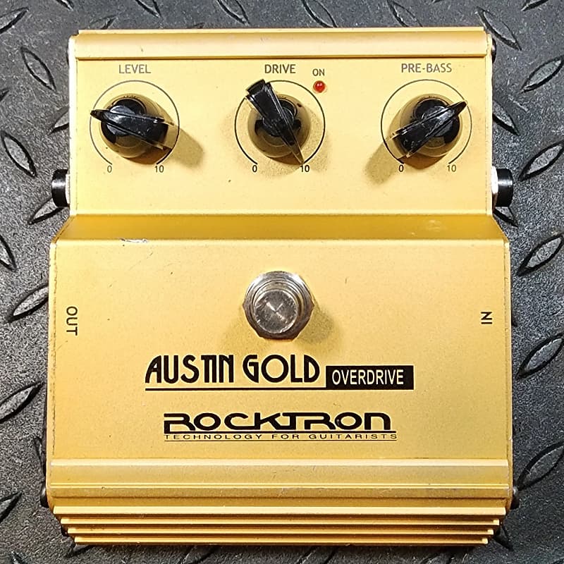 ROCKTRON AUSTIN GOLD OVERDRIVE クリーンブースター ROCKTRON AUSTIN GOLD OVERDRIVE クリーンブースター ROCKTRON