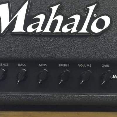 Mahalo Amplification Standard Series Hand Wired AEM50 Head 2019 Black image 3