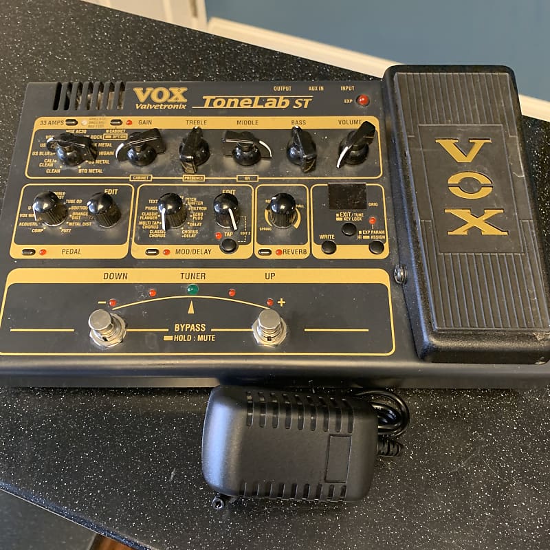 Vox Valvetronix ToneLab ST MultiEffects Pedal Reverb