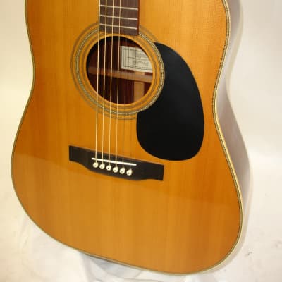 Vintage Sigma by Martin DR-4HC Acoustic Guitar, Natural image 2