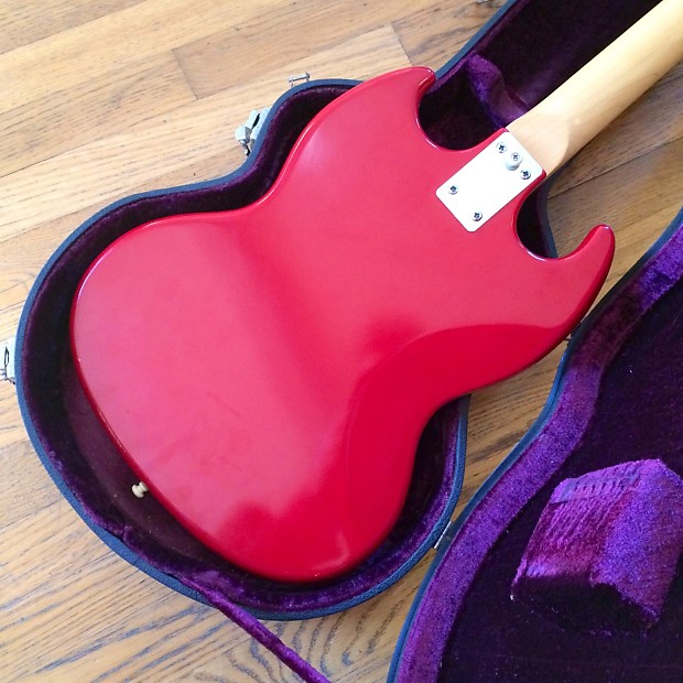 Gibson Kalamazoo Kg-2 electric guitar 1965 Red original | Reverb