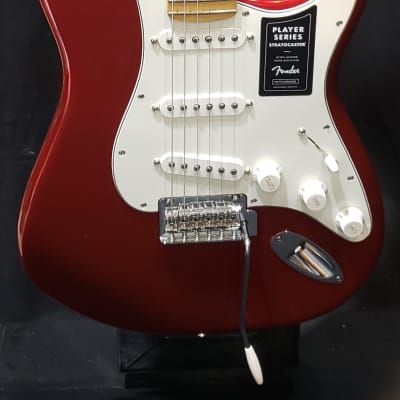 Fender Player Stratocaster with Maple Fretboard 2023  Candy Apple Red IN STOCK READY TO SHIP image 2