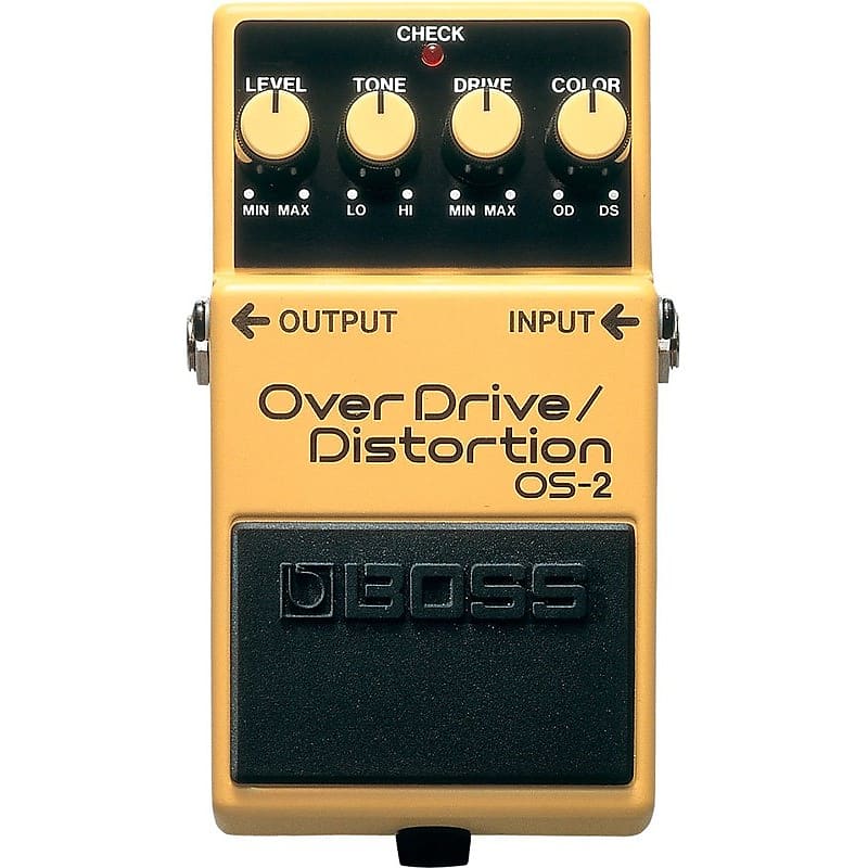 Boss OS-2 Overdrive Distortion Pedal image 1