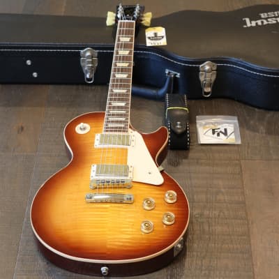 Gibson Les Paul Standard Plus Top 2009 Iced Tea Burst + | Reverb