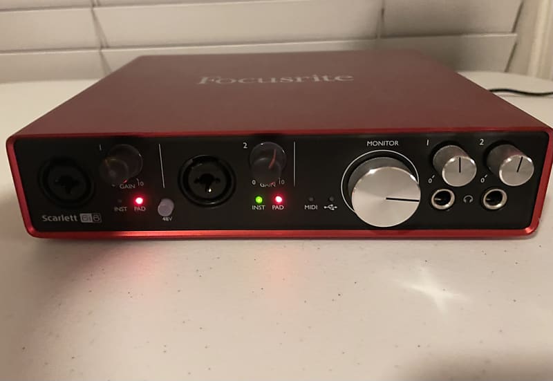 Focusrite Scarlett 6i6 2nd Gen USB Audio Interface | Reverb