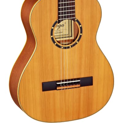 Ortega Family Series 3/4 Size Cedar Top Nylon Acoustic Guitar R122-3/4 w/GigBag image 2