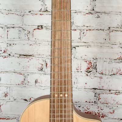 Ortega RQ39 Requinto Series Pro Small Scale Classical Acoustic Guitar, Natural w/ Bag x1016 (USED) image 3