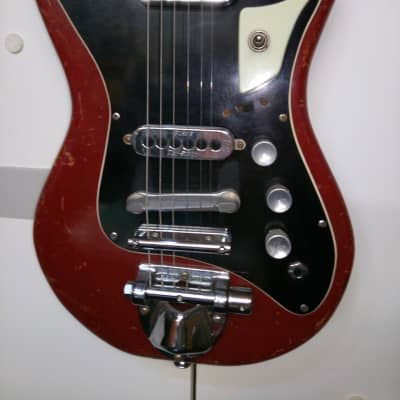 BURNS Sonic Guitar 1962 Cherry image 4