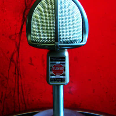 Vintage RARE Turner 25D dynamic microphone Hi Z w period
