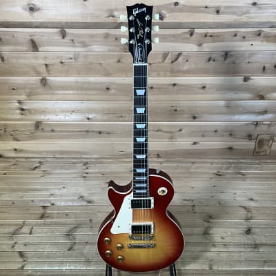 Gibson Les Paul Standard '50s Figured Top Left-Handed Electric Guitar - Heritage Cherry Sunburst image 2