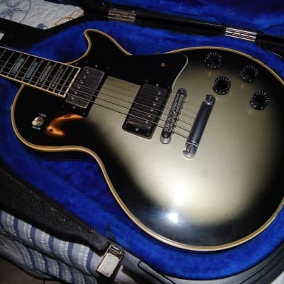 Gibson Les Paul Custom Silverburst 1985 - Silverburst (greenish blue) image 2