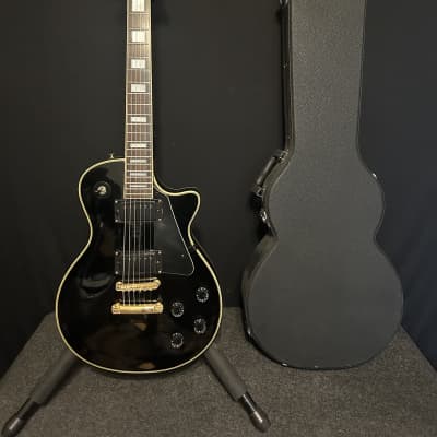Samick Artist Series Les Paul Black Electric Guitar Black Beauty LC-650 LP #349 for sale