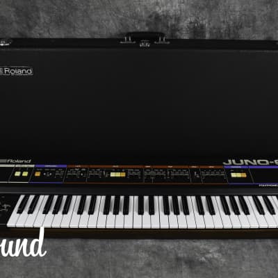 Roland JUNO-6 Polyphonic Synthesizer W/ Hard Case in Excellent Condition image 1