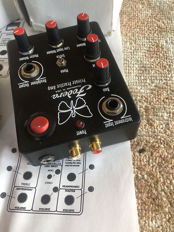 Fodera Private Practice Amp Bass guitar w Power & Box | Reverb