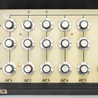 Dumble 5MEH 5-Channel Microphone Tube Mixer Console #51625 image 5