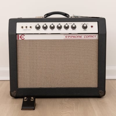 1966 Epiphone Comet EA-32 RVT 1x10 Vintage Tube Amp, Reverb & Tremolo, Time Capsule w/ Hangtag image 2