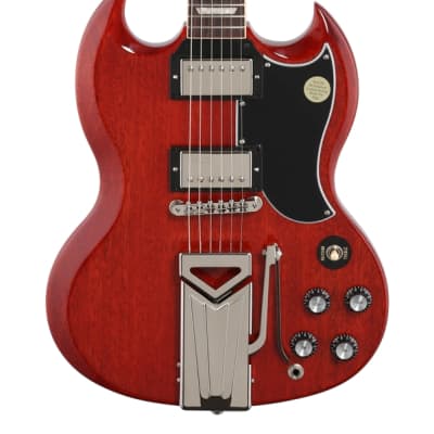 Gibson SG Standard 61 Sideways Vibrola Vintage Cherry with Case image 3
