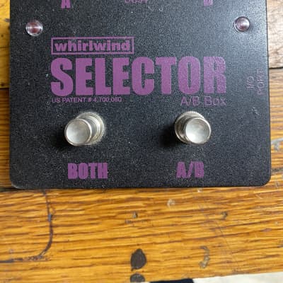 Reverb.com listing, price, conditions, and images for whirlwind-selector-a-b-box