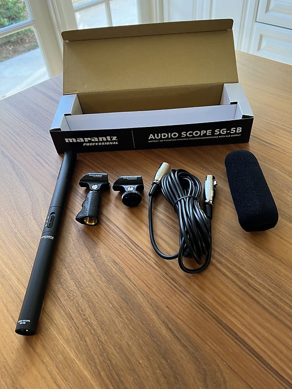Marantz Audio Scope SG-5B Shotgun Mic in Mint Condition | Reverb