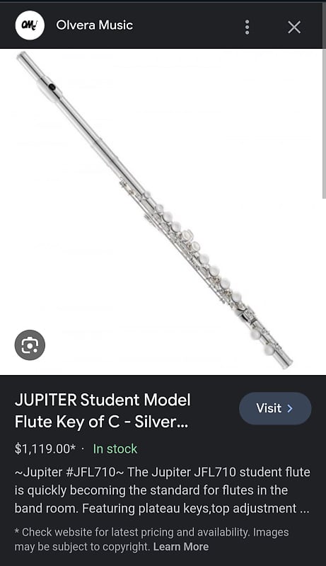 Jupiter JFL710 Flute Reverb
