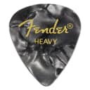 Fender 351 Shape Premium Celluloid Picks - Heavy Black Moto 12-pack