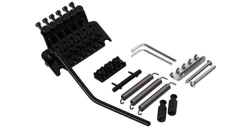 Floyd Rose FRT200 - Original Tremolo System - Black | Reverb UK