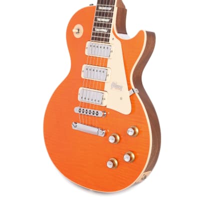Gibson Custom Class 5 Triple Deluxe 3-Pickup Trans Orange Top (Serial #CS900100) image 2
