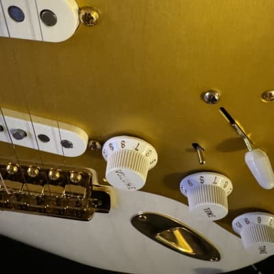 Fender Stratocaster - Transparent White Nitro - Partscaster Custom Shop Pickups Plek’d image 6