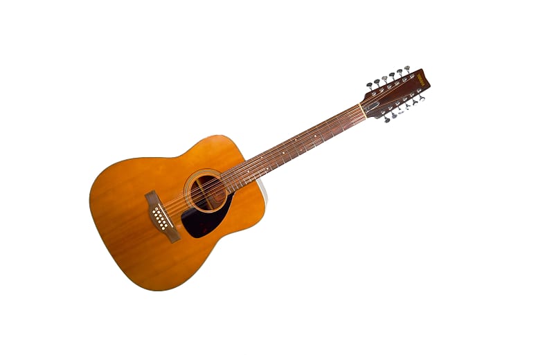 Yamaha FG-230 12 String Acoustic Guitar w/ HSC – Used 1970 - Natural Gloss Finish image 1