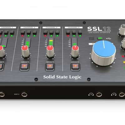 Solid State Logic SSL 12 12-Channel USB Audio Interface | Reverb