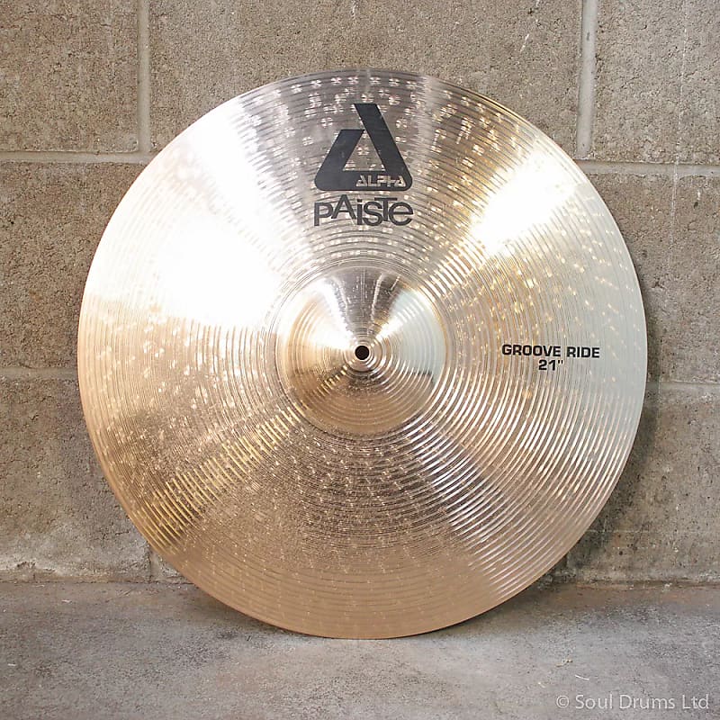 Paiste 21" Alpha Groove Ride Cymbal 2006 - 2010 image 1