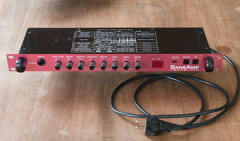 Tech 21 PSA-1.1 Sansamp Rackmount Amp Simulator