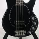Sterling StingRay Ray34 2020 Black with new Roadrunner case and Original Gig Bag