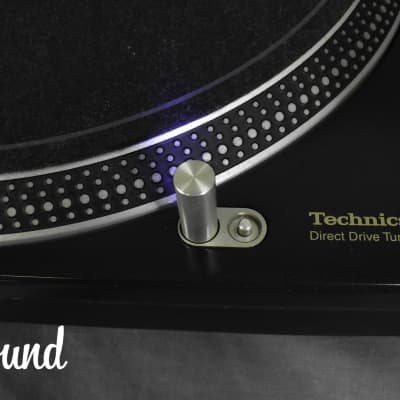Technics SL-1200MK5G Black direct drive DJ turntable in Very Good condition image 12