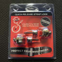 Grover GP800C Quick-Release Strap Locks 2010s - Chrome