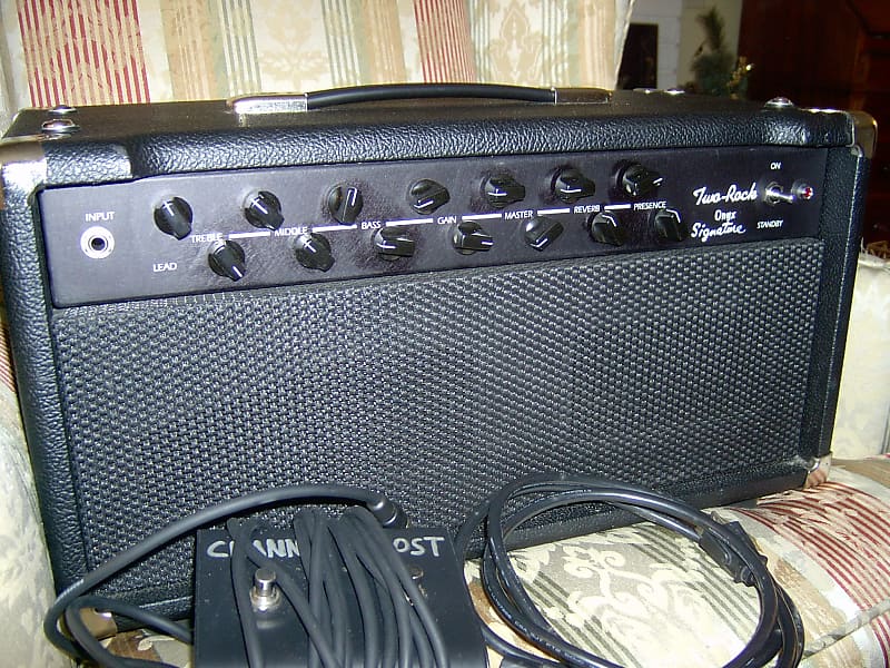 Two Rock Onyx Signature, 50w, 6L6, hand wired, padded Tuki Reverb