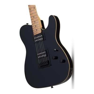 Schecter PT 6-String Solid Body Humbuckers Electric Guitar (Right-Handed, Gloss Black) image 4