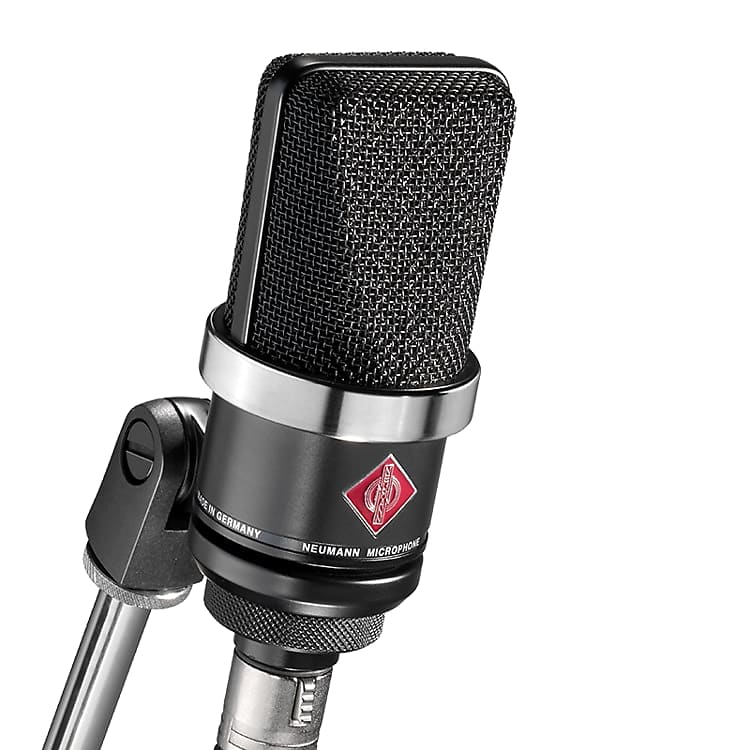 Neumann TLM102BK Cardioid microphone with K 102 capsule. Black image 1
