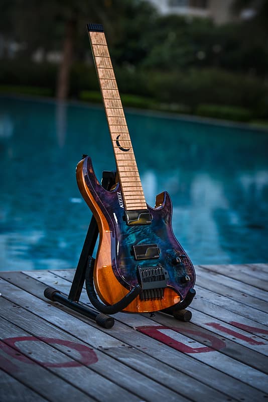 Kiesel Osiris ヘッドレスギター Kiesel USA Osiris Multiscale Headless Electric Guitar w/ Bag