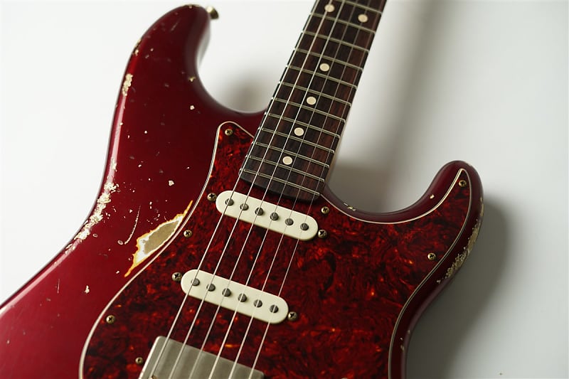 Xotic XSC-2 – Candy Apple Red Heavy Aged Red Guitars - Xotic / XSC-2 Candy Apple Red over 2TB Heavy