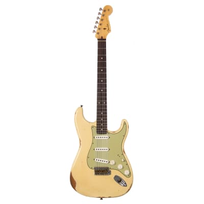Fender Custom Shop MVP 1960 Stratocaster Relic - Vintage White - Dealer Select Master Vintage Player Series Electric Guitar - NEW! image 6