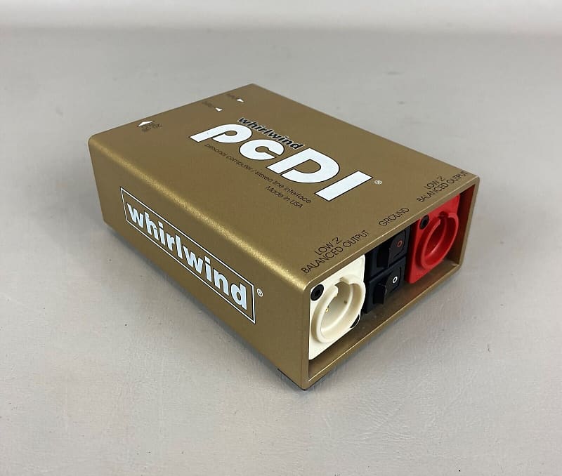 Whirlwind pcDI Stereo Direct Box for Multimedia Presentations