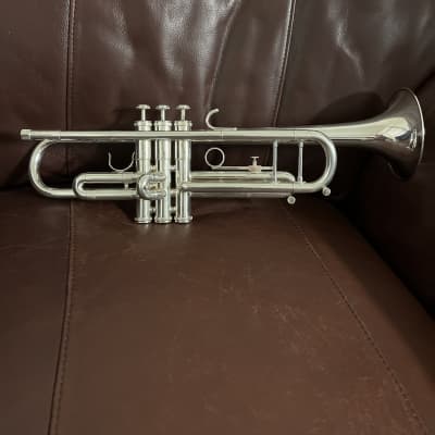 Getzen Eterna 700S Bb Trumpet SN P-13689 (Silver plated) image 3