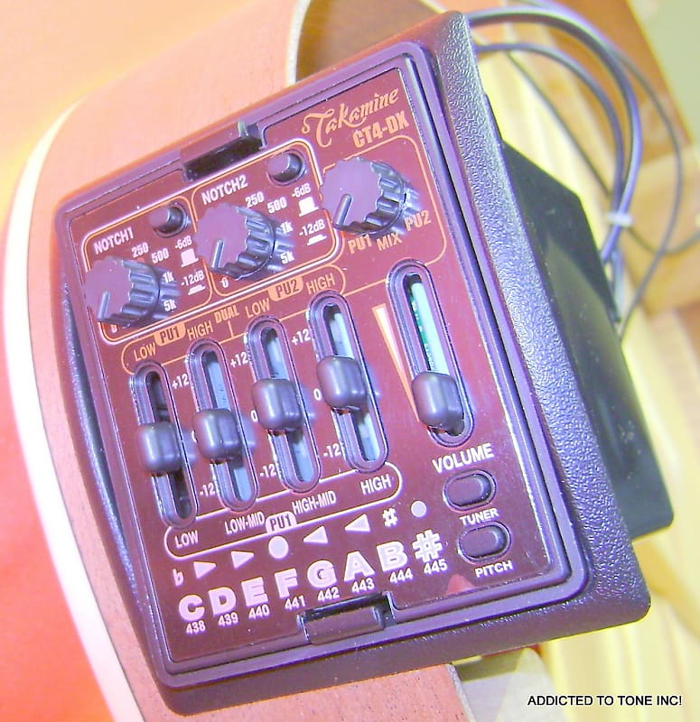CT4-DX（DMP）｜プリアンプ｜高峰楽器製作所 - タカミネギター