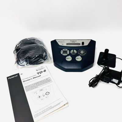 Roland TD-6 Module Brain Cables Power TD6