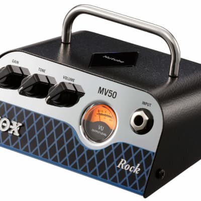 Vox MV50CR 50W Valve NuTube Mini Head Single Channel Amplifier - Classic Rock image 4