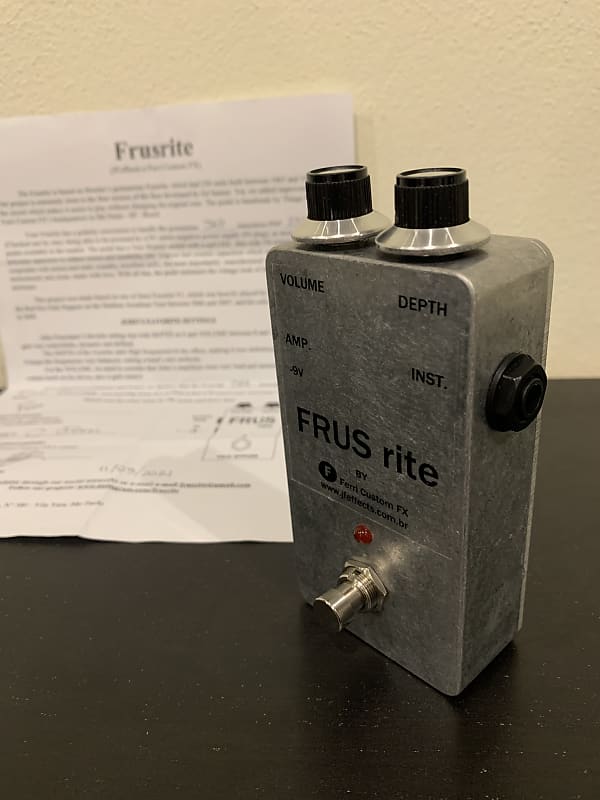 Ferri Custom FX FrusRite (Fuzz Clone) 2021 Silver